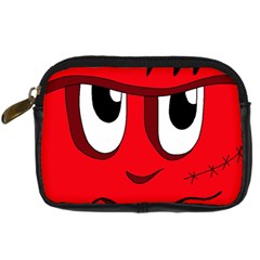 Halloween Frankenstein - Red Digital Camera Cases by Valentinaart