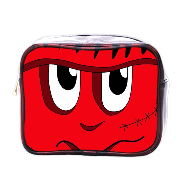 Halloween Frankenstein - red Mini Toiletries Bags