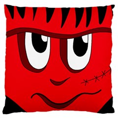 Halloween Frankenstein - Red Standard Flano Cushion Case (one Side) by Valentinaart