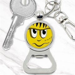 Halloween Frankenstein - Yellow Bottle Opener Key Chains by Valentinaart