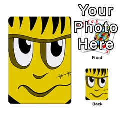 Halloween Frankenstein - Yellow Multi-purpose Cards (rectangle) 