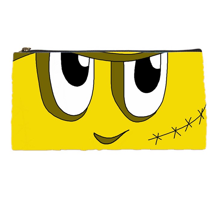 Halloween Frankenstein - yellow Pencil Cases