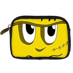 Halloween Frankenstein - Yellow Digital Camera Cases by Valentinaart