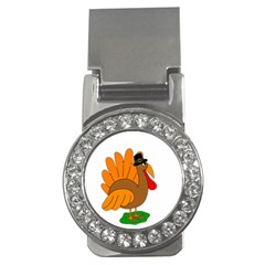 Thanksgiving Turkey - Transparent Money Clips (cz)  by Valentinaart