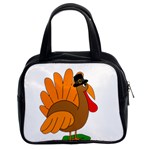 Thanksgiving turkey - transparent Classic Handbags (2 Sides) Front