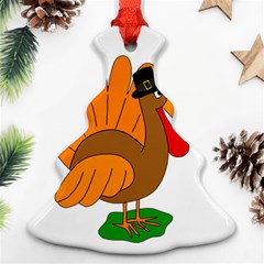 Thanksgiving Turkey - Transparent Ornament (christmas Tree) by Valentinaart