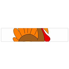 Thanksgiving Turkey - Transparent Flano Scarf (small) by Valentinaart