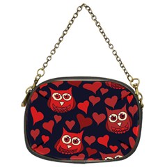 Owl You Need In Love Owls Chain Purses (two Sides)  by BubbSnugg