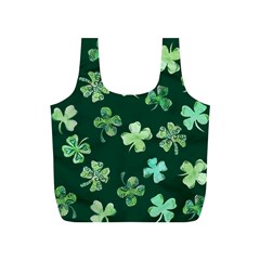 Lucky Shamrocks Full Print Recycle Bags (s)  by BubbSnugg