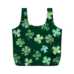 Lucky Shamrocks Full Print Recycle Bags (m)  by BubbSnugg