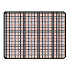 Chequered Plaid Fleece Blanket (small) by olgart