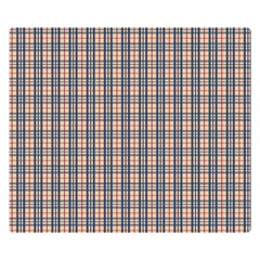 Chequered Plaid Double Sided Flano Blanket (small)  by olgart