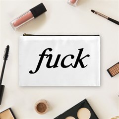 Fuck Cosmetic Bag (medium)  by itsybitsypeakspider