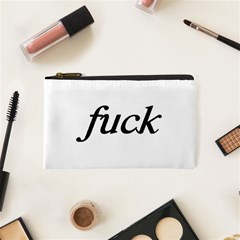 Fuck Cosmetic Bag (xs) by itsybitsypeakspider