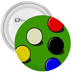 Billiard  3  Buttons by Valentinaart