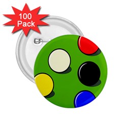 Billiard  2 25  Buttons (100 Pack)  by Valentinaart