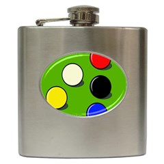 Billiard  Hip Flask (6 Oz) by Valentinaart