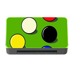 Billiard  Memory Card Reader With Cf by Valentinaart