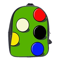 Billiard  School Bags (xl)  by Valentinaart