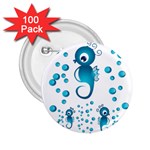 Seahorsesb 2.25  Buttons (100 pack)  Front