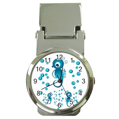 Seahorsesb Money Clip Watches by vanessagf