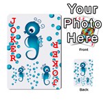 Seahorsesb Playing Cards 54 Designs  Front - Joker2