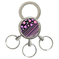 Purple Transformation 3-ring Key Chains by Valentinaart