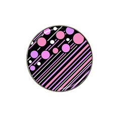 Purple Transformation Hat Clip Ball Marker by Valentinaart