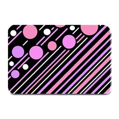 Purple Transformation Plate Mats by Valentinaart