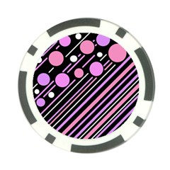 Purple Transformation Poker Chip Card Guards by Valentinaart