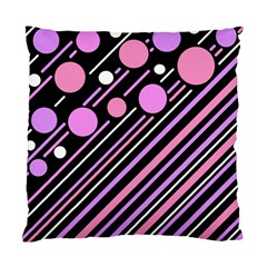 Purple Transformation Standard Cushion Case (one Side) by Valentinaart