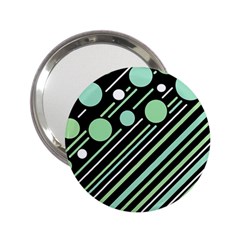 Green Transformaton 2 25  Handbag Mirrors by Valentinaart