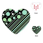 Green transformaton Playing Cards (Heart)  Front