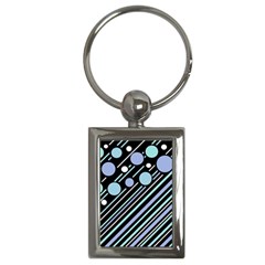 Blue Transformation Key Chains (rectangle)  by Valentinaart