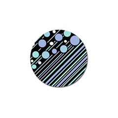 Blue Transformation Golf Ball Marker by Valentinaart