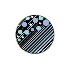 Blue Transformation Hat Clip Ball Marker by Valentinaart