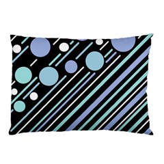 Blue Transformation Pillow Case by Valentinaart