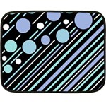 Blue transformation Fleece Blanket (Mini) 35 x27  Blanket