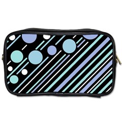 Blue Transformation Toiletries Bags by Valentinaart