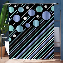 Blue Transformation Shower Curtain 60  X 72  (medium)  by Valentinaart