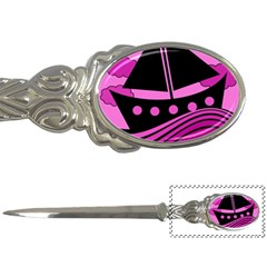 Boat - Magenta Letter Openers by Valentinaart