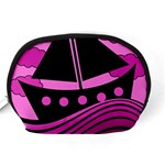 Boat - magenta Accessory Pouches (Medium)  Back