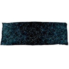 Polygonal And Triangles In Blue Colors  Body Pillow Case (dakimakura)