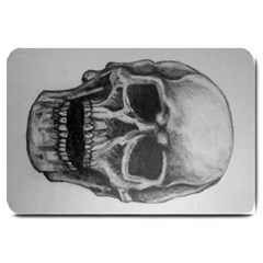 Skull Large Doormat  by ArtByThree