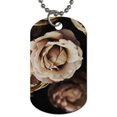 Roses Flowers Dog Tag (one Side) by vanessagf