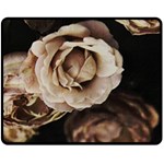 Roses Flowers Fleece Blanket (Medium)  60 x50  Blanket Front