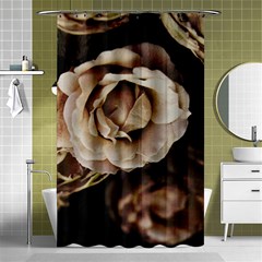 Roses Flowers Shower Curtain 48  X 72  (small)  by vanessagf