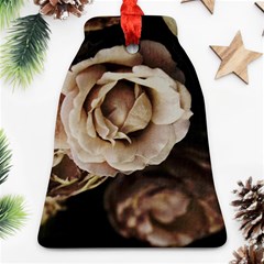 Roses Flowers Ornament (bell)  by vanessagf