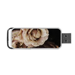 Roses Flowers Portable Usb Flash (one Side) by vanessagf