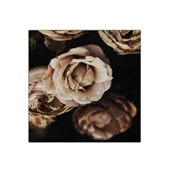 Roses Flowers Satin Bandana Scarf by vanessagf